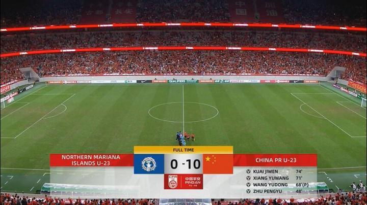 王钰栋2射3传！亚足联官方将U22国足第5球记录为向余望进球
